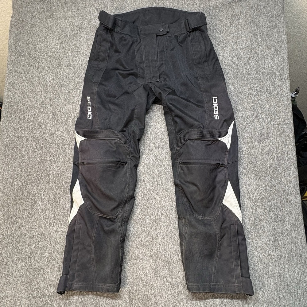 Sedici Federico Mesh 2 Men's Motorcycle Pants Removable Thermal Liner Size M